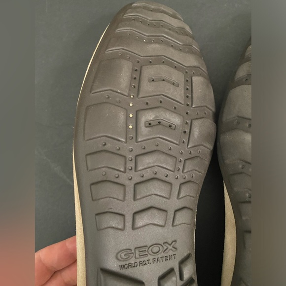 Geox Respira Men's Siron light tan Suede Slip On Loafers 43 EU, 10US - Picture 15 of 16